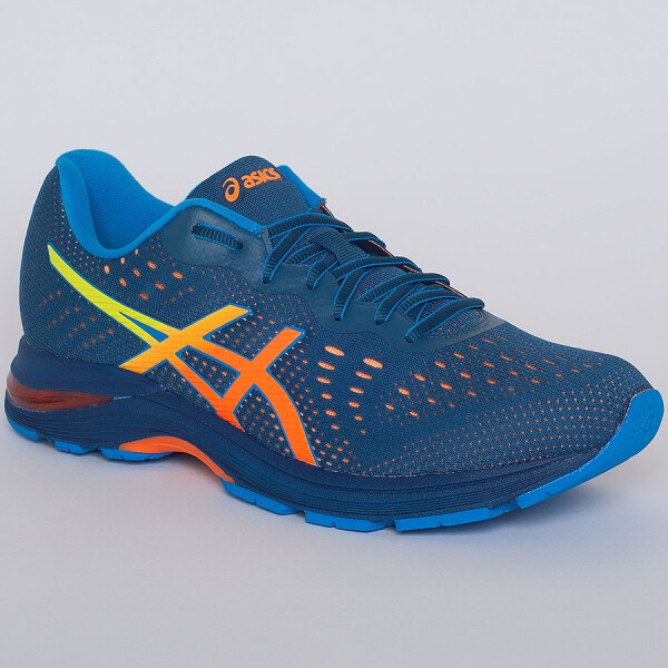 TÊNIS ASICS GEL KIHAI MASCULINO - Marinho/laranja