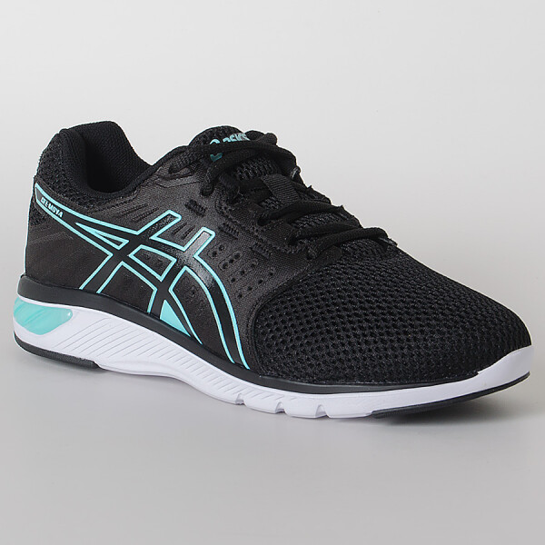 TÊNIS ASICS GEL MOYA FEMININO - Preto/azul celeste