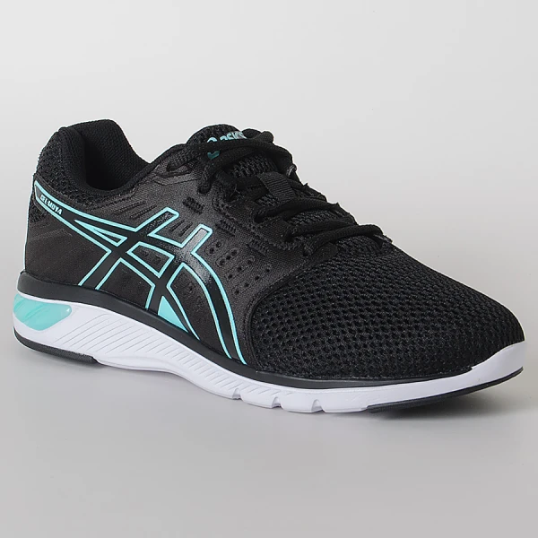 TÊNIS ASICS GEL MOYA FEMININO - Preto/azul celeste TÊNIS ASICS GEL MOYA FEMININO - Preto/azul celeste