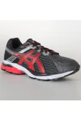 TÊNIS ASICS GEL NAGOYA MASCULINO - Chumbo/vermelho