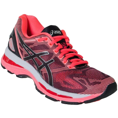 TÊNIS ASICS GEL NIMBUS 19 FEMININO - Preto/pink