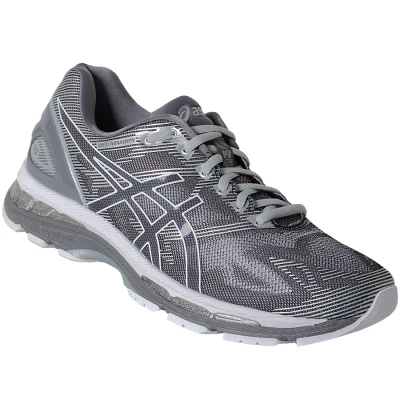 TÊNIS ASICS GEL NIMBUS 19 MASCULINO - Grafite/branco TÊNIS ASICS GEL NIMBUS 19 MASCULINO - Grafite/branco