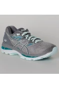 TÊNIS ASICS GEL NIMBUS 20 FEMININO - Grafite/verde