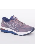 TÊNIS ASICS GEL NIMBUS 21 FEMININO - Lilas/azul TÊNIS ASICS GEL NIMBUS 21 FEMININO - Lilas/azul