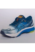 TÊNIS ASICS GEL NIMBUS 21 MASCULINO - Azul/branco TÊNIS ASICS GEL NIMBUS 21 MASCULINO - Azul/branco