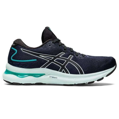 TÊNIS ASICS GEL NIMBUS 24 FEMININO - Marinho/verde TÊNIS ASICS GEL NIMBUS 24 FEMININO - Marinho/verde
