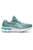 TÊNIS ASICS GEL NIMBUS 24 FEMININO - Verde/azul TÊNIS ASICS GEL NIMBUS 24 FEMININO - Verde/azul