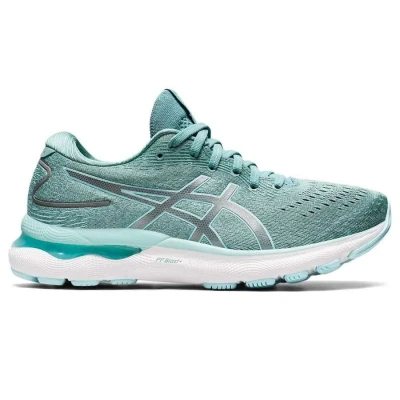 TÊNIS ASICS GEL NIMBUS 24 FEMININO - Verde/azul TÊNIS ASICS GEL NIMBUS 24 FEMININO - Verde/azul