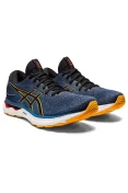 TÊNIS ASICS GEL NIMBUS 24 MASCULINO - Marinho/laranja TÊNIS ASICS GEL NIMBUS 24 MASCULINO - Marinho/laranja