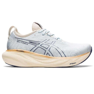 TÊNIS ASICS GEL NIMBUS 25 FEMININO - Azul celeste/bege TÊNIS ASICS GEL NIMBUS 25 FEMININO - Azul celeste/bege