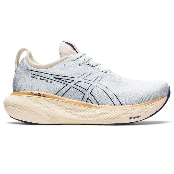 TÊNIS ASICS GEL NIMBUS 25 FEMININO - Azul celeste/bege TÊNIS ASICS GEL NIMBUS 25 FEMININO - Azul celeste/bege