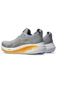 TÊNIS ASICS GEL-NIMBUS 26 MASCULINO - Cinza/laranja