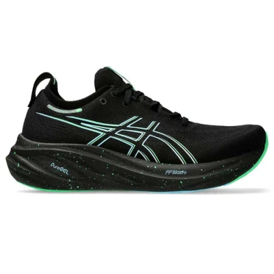 TÊNIS ASICS GEL-NIMBUS 26 MASCULINO - Preto/verde TÊNIS ASICS GEL-NIMBUS 26 MASCULINO - Preto/verde