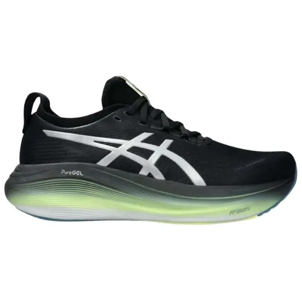 TENIS ASICS GEL NIMBUS 27 LUXE MASCULINO - Preto/verde