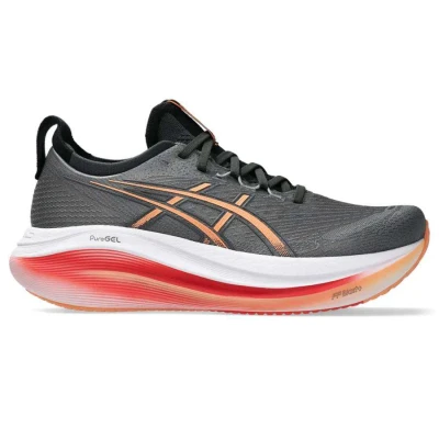 TÊNIS ASICS GEL NIMBUS 27 MASCULINO - Grafite/salmao