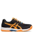 TENIS ASICS GEL PADEL PRO 4 MASCULINO - Preto/laranja TENIS ASICS GEL PADEL PRO 4 MASCULINO - Preto/laranja