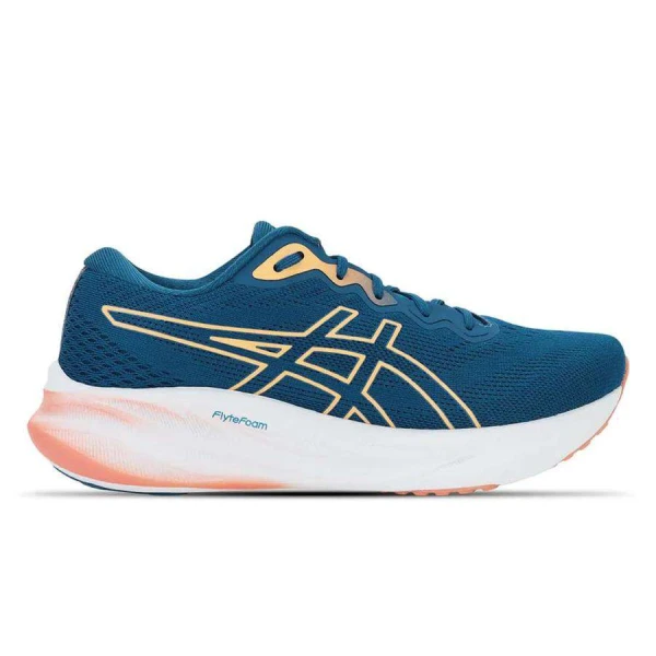 TÊNIS ASICS GEL PULSE 15 SE FEMININO - Marinho/laranja