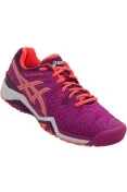 TÊNIS ASICS GEL RESOLUTION 6 FEMININO - Roxo/salmao TÊNIS ASICS GEL RESOLUTION 6 FEMININO - Roxo/salmao