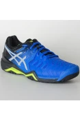 TÊNIS ASICS GEL RESOLUTION 7 MASCULINO - Azul/preto