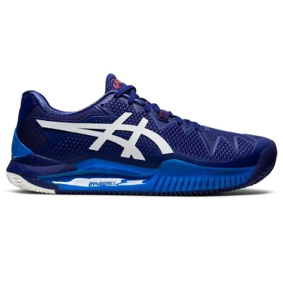 TÊNIS ASICS GEL-RESOLUTION 8 CLAY MASCULINO - Azul/branco