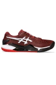 TÊNIS ASICS GEL-RESOLUTION 9 CLAY MASCULINO - Bordo/branco