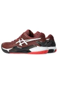TÊNIS ASICS GEL-RESOLUTION 9 CLAY MASCULINO - Bordo/branco
