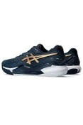 TÊNIS ASICS GEL RESOLUTION 9 CLAY MASCULINO - Marinho/dourado