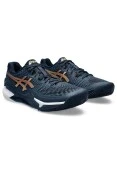 TÊNIS ASICS GEL RESOLUTION 9 CLAY MASCULINO - Marinho/dourado