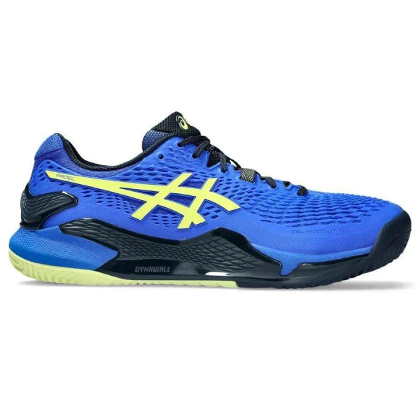 TÊNIS ASICS GEL RESOLUTION 9 PADEL MASCULINO - Azul/verde