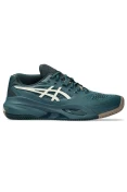 TENIS ASICS GEL RESOLUTION X CLAY MASCULINO - Verde/bege