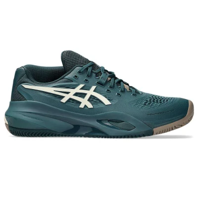 TENIS ASICS GEL RESOLUTION X CLAY MASCULINO - Verde/bege