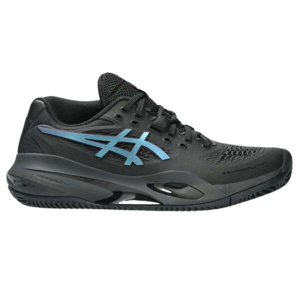 TÊNIS ASICS GEL RESOLUTION X CLAY NIGHT ENERGY FEMININO - Preto
