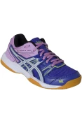 TÊNIS ASICS GEL ROCKET 7 A FEMININO - Azul/lilas TÊNIS ASICS GEL ROCKET 7 A FEMININO - Azul/lilas