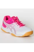 TÊNIS ASICS GEL ROCKET 7 A FEMININO - Branco/pink TÊNIS ASICS GEL ROCKET 7 A FEMININO - Branco/pink