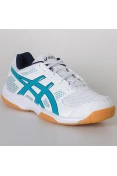 TÊNIS ASICS GEL ROCKET 8 A FEMININO - Branco/verde