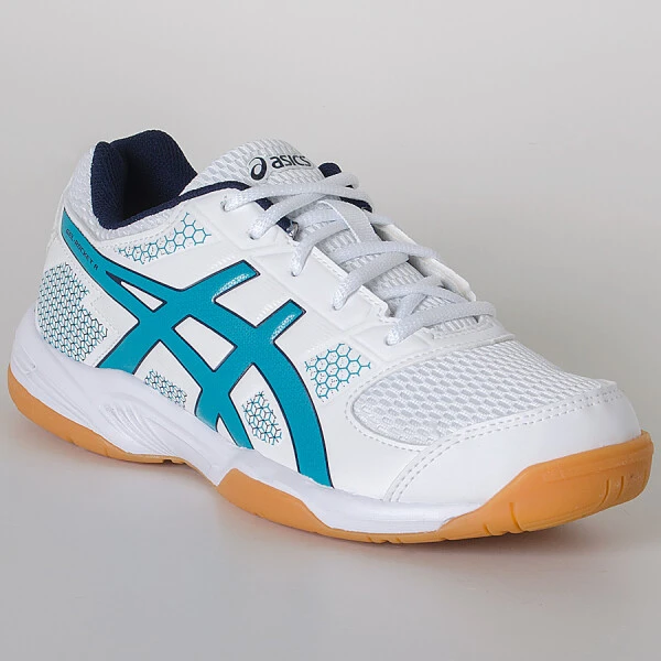 TÊNIS ASICS GEL ROCKET 8 A FEMININO - Branco/verde