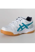 TÊNIS ASICS GEL ROCKET 8 A FEMININO - Branco/verde