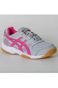 TÊNIS ASICS GEL ROCKET 8 A FEMININO - Cinza/pink