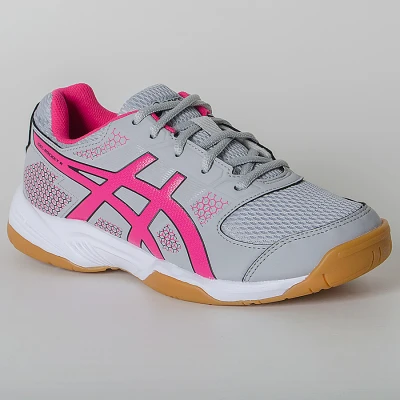 TÊNIS ASICS GEL ROCKET 8 A FEMININO - Cinza/pink