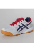 TÊNIS ASICS GEL ROCKET 8 A MASCULINO - Branco/marinho TÊNIS ASICS GEL ROCKET 8 A MASCULINO - Branco/marinho