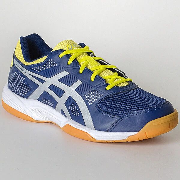 TÊNIS ASICS GEL ROCKET 8 A MASCULINO - Marinho/amarelo TÊNIS ASICS GEL ROCKET 8 A MASCULINO - Marinho/amarelo