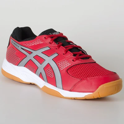 TÊNIS ASICS GEL ROCKET 8 A MASCULINO - Vermelho/prata