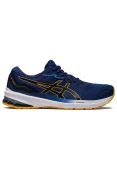 TÊNIS ASICS GT-1000 11 MASCULINO - Azul/laranja