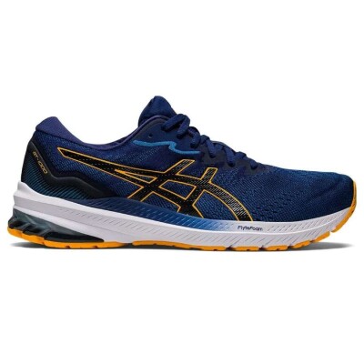 TÊNIS ASICS GT-1000 11 MASCULINO - Azul/laranja