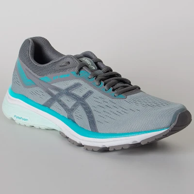 TÊNIS ASICS GT-1000 7 FEMININO - Grafite/azul TÊNIS ASICS GT-1000 7 FEMININO - Grafite/azul