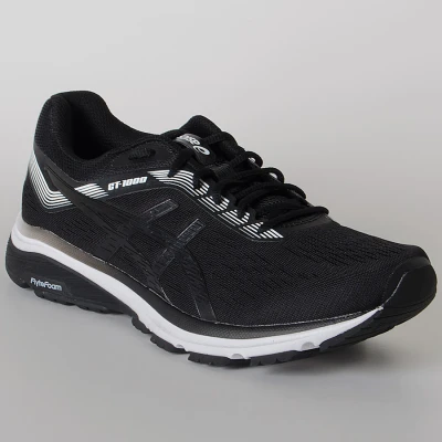 TÊNIS ASICS GT-1000 7 MASCULINO - Preto/branco TÊNIS ASICS GT-1000 7 MASCULINO - Preto/branco