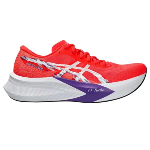 TÊNIS ASICS MAGIC SPEED 4 MASULINO - Vermelho/branco