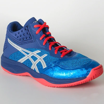 TÊNIS ASICS NETBURNER BALLISTIC FF MT MASCULINO - Azul/vermelho