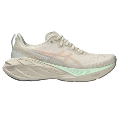 TÊNIS ASICS NOVABLAST 4 FEMININO - Bege/laranja TÊNIS ASICS NOVABLAST 4 FEMININO - Bege/laranja