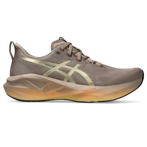 TENIS ASICS NOVABLAST 5 LUXE MASCULINO - Bege/dourado